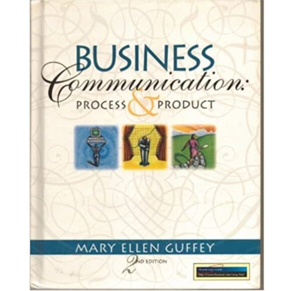 BUSINESS COMMUNICATION: PROCESS & PRODUCT, 2nd edition by Guffey BRAND NEW HC - Picture 1 of 1